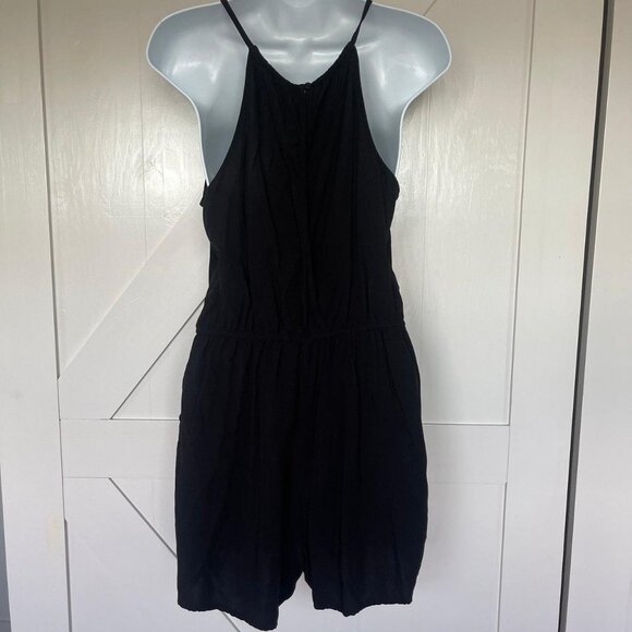 Small black old navy romper - Picture 6 of 7